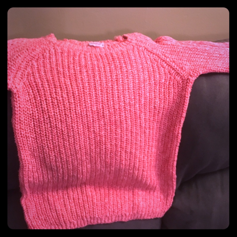 Pink sweater